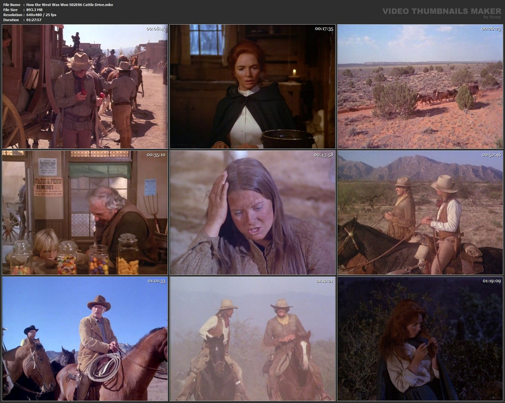 How the West Was Won S02E06 Cattle Drive.mkv