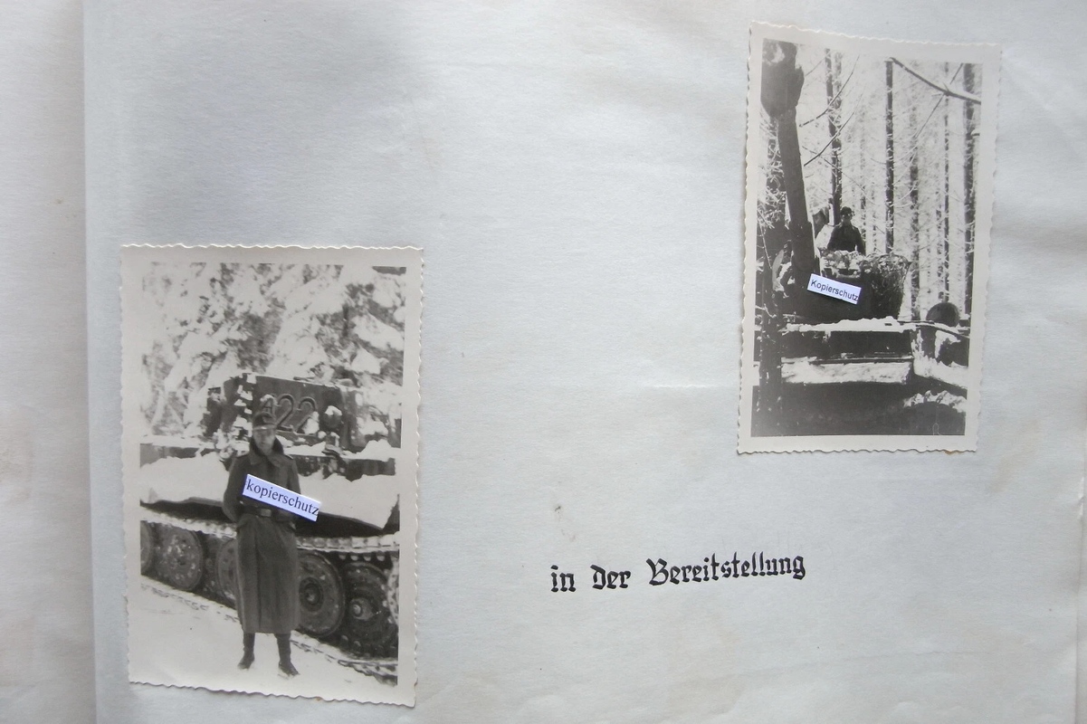 Ardennenoffensive , Königstiger , Oktober 1944 - Mai 1945г