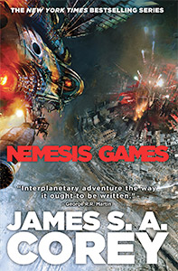 The cover for Nemesis Games