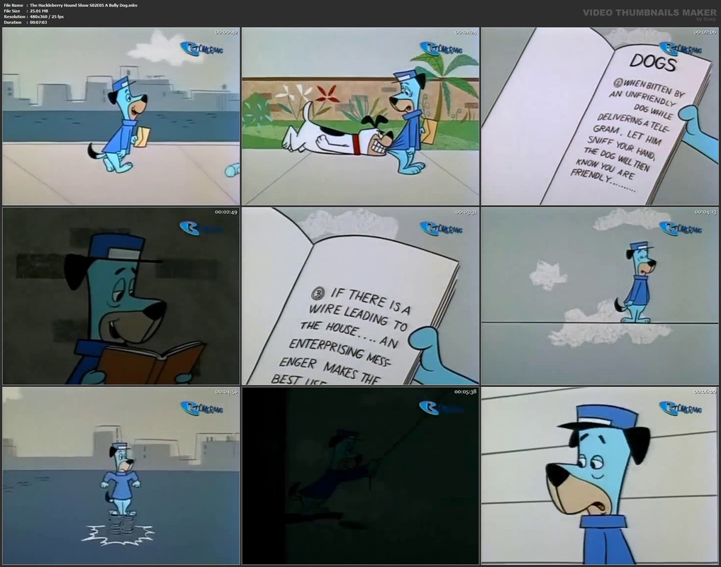 The Huckleberry Hound Show S02E05 A Bully Dog.mkv