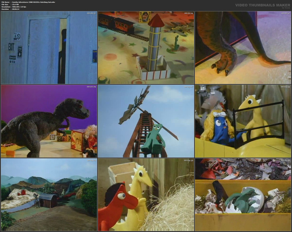 Gumby Adventures 1988 S01E01c Hatching Out.mkv