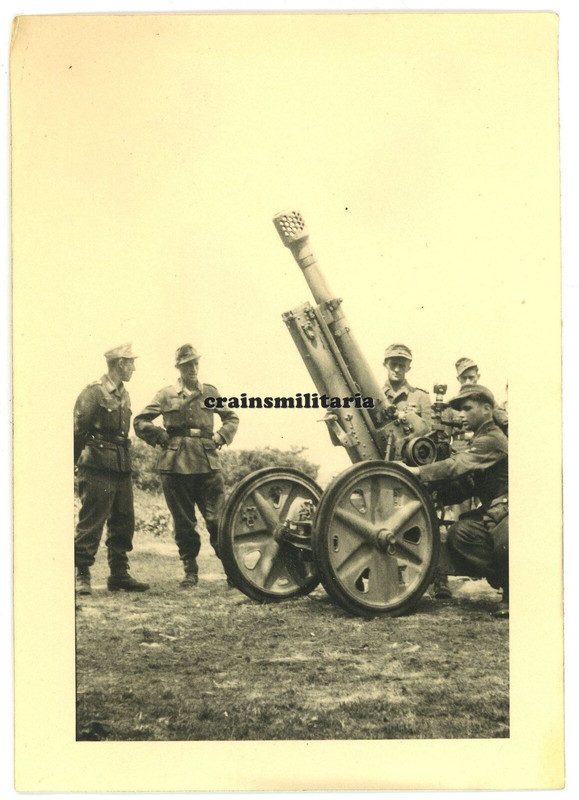 Orig. Foto Gebirgsjäger mit Gebirgshaubitze Geschütz in Karpathen Rumänien 1944 (6)