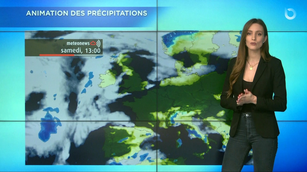 03.05 - 19.55.00 - La météo. Les nouvelles du ciel présentées par Ell....ts_snapshot_09.08.043