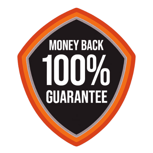 100% Money Back Guarantee