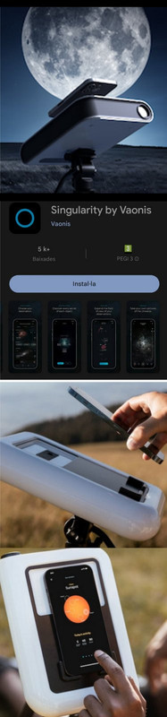 Hestia convierte tu Smartphone en un Telescopio Inteligente