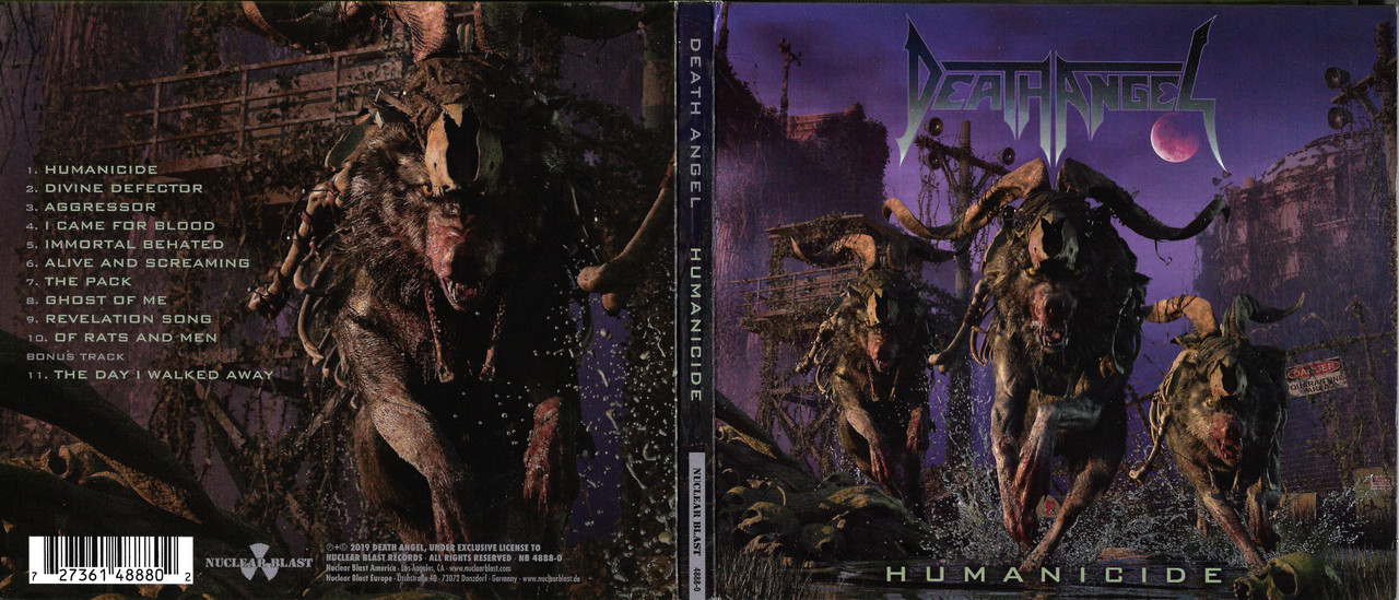 Death Angel  -  Humanicide (2019) mp3 265 Kbps