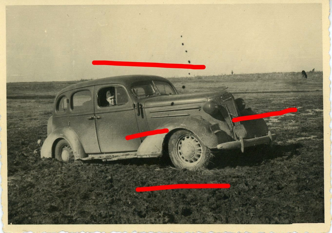 PKW Auto Kübelwagen Russland Foto