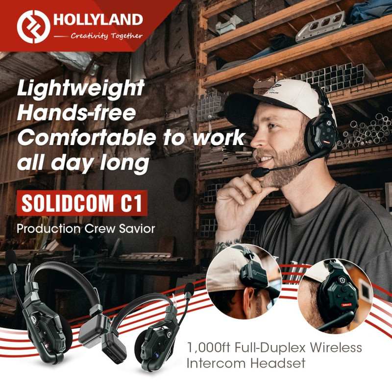 jual Hollyland Solidcom C1 4S intercom malang surabaya