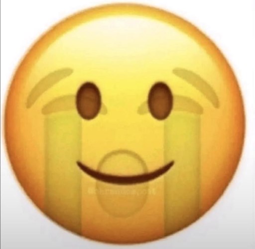 smiling through the pain