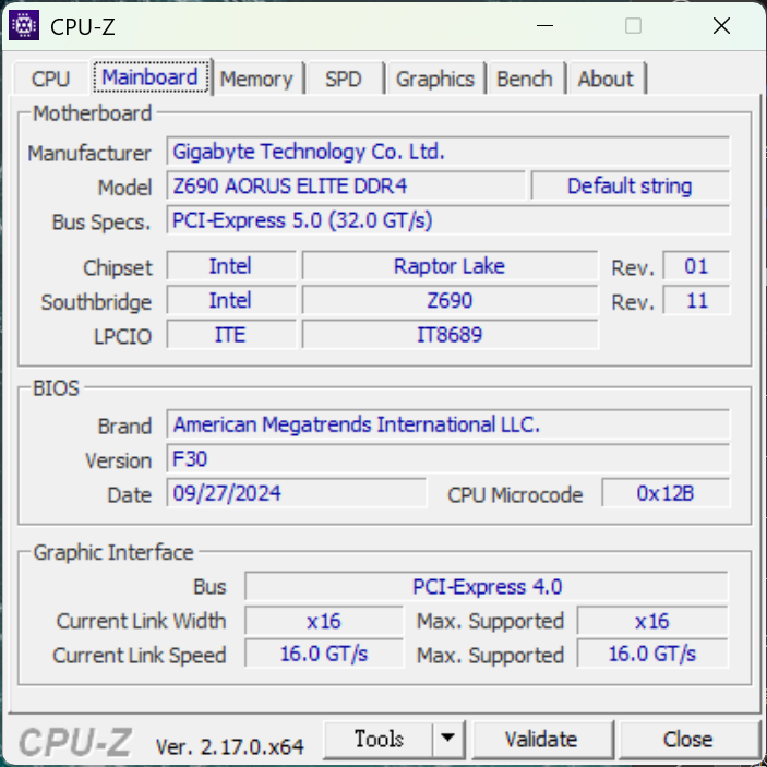 Z690 AORUS ELITE DDR4