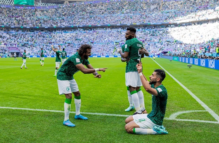 Arab Saudi mencatatkan kemenangan bersejarah 2-1 melawan Argentina dalam pertandingan Piala Duni 2022.