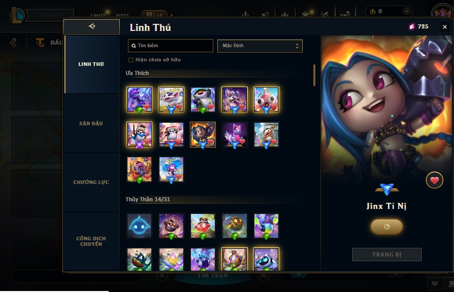 Acc DTCL # - Không Khung