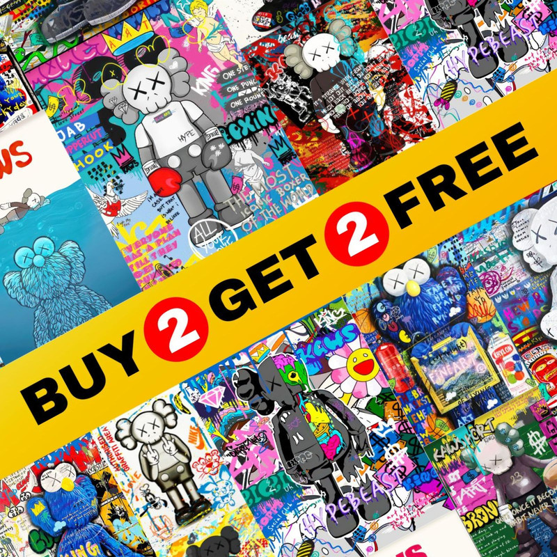 KAWS Brooklyn Museum SCORE YEARS Poster - US