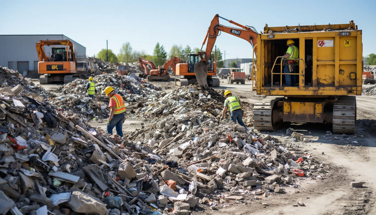 Как организовать вывоз строительного мусора в Москве