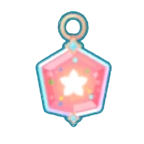 a transparent of a cute charm from project sekai