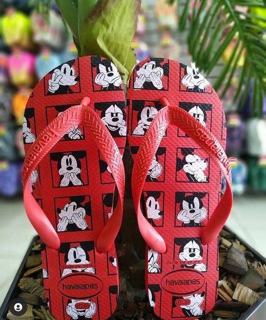 Chinelo Havaianas Top Disney adulto unissex