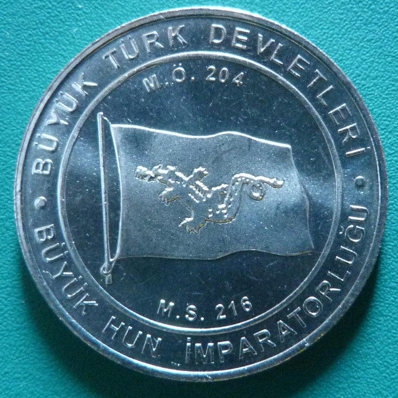 Turquía. Los Dieciséis Grandes Imperios Turcos TUR-1-Kurus-2015-Gran-Imperio-Hun-rev