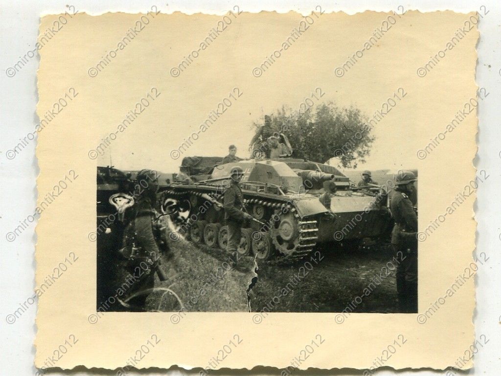 Foto, Stug, Sturmgeschütz im Einsatz, Nahaufnahm
