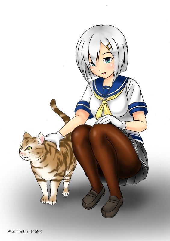 hamakaze-kantai-collection-drawn-by-kudou-ooabareteng-6bb5c7769785015f6b1ddf1cd6656ffc-1