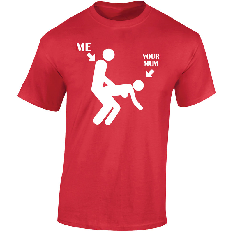 Mens T Shirt Me Your Mom Funny Rude Joke Novelty Tops Design Unisex Printed Gift - Picture 8 of 17