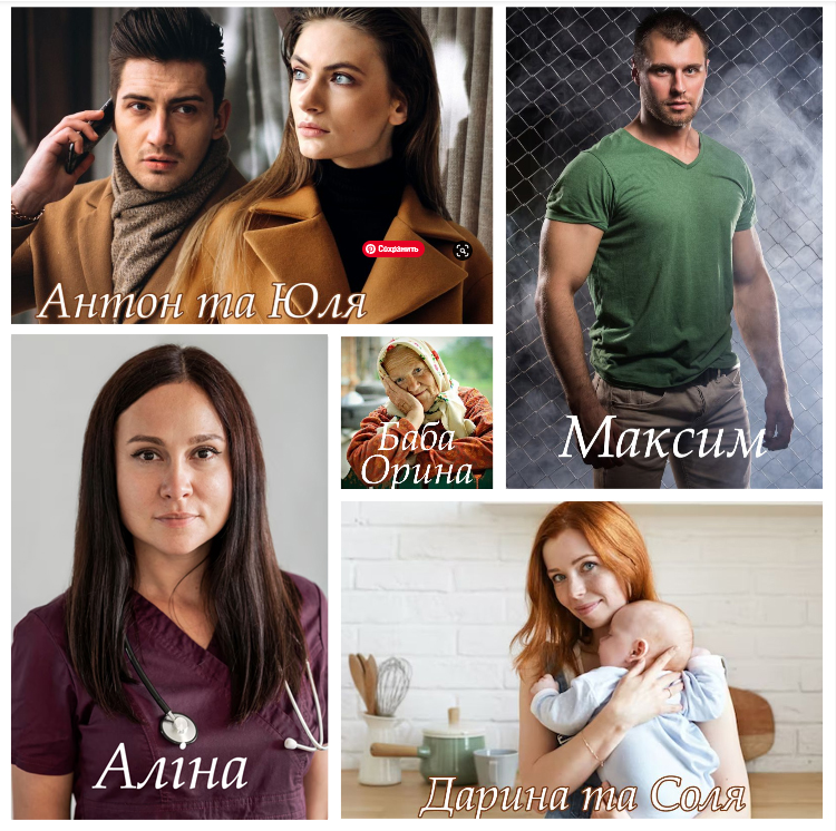 Візуалізація героїв "Крізь помилки минулого"