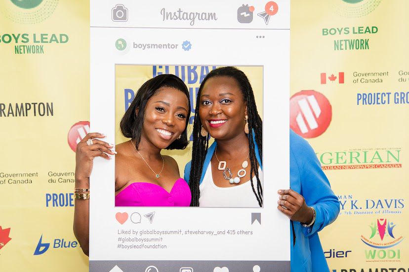 Debby Modupe at Global Boys Summit 2023