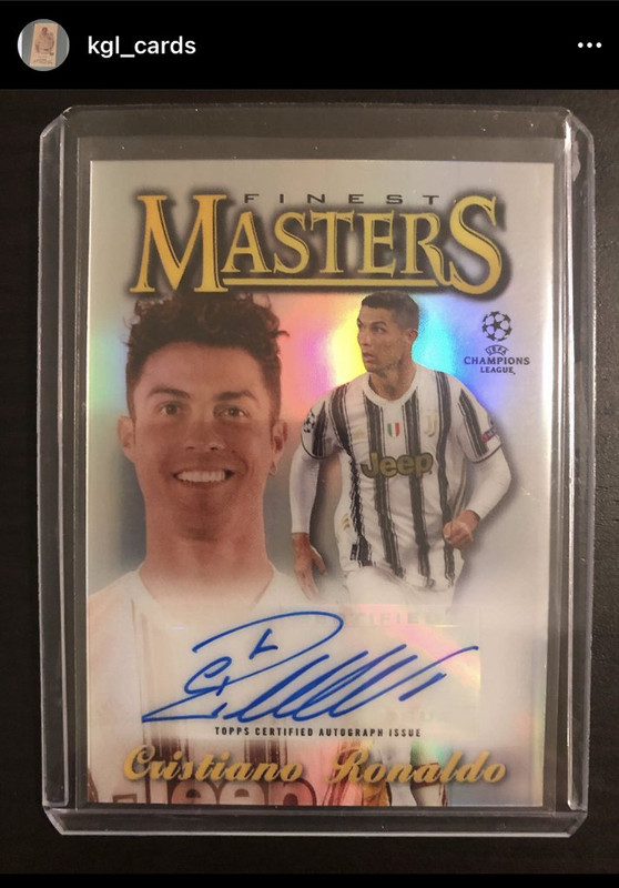 2020-21 Topps Finest Uefa x6 - More Ronaldo - Blowout Cards