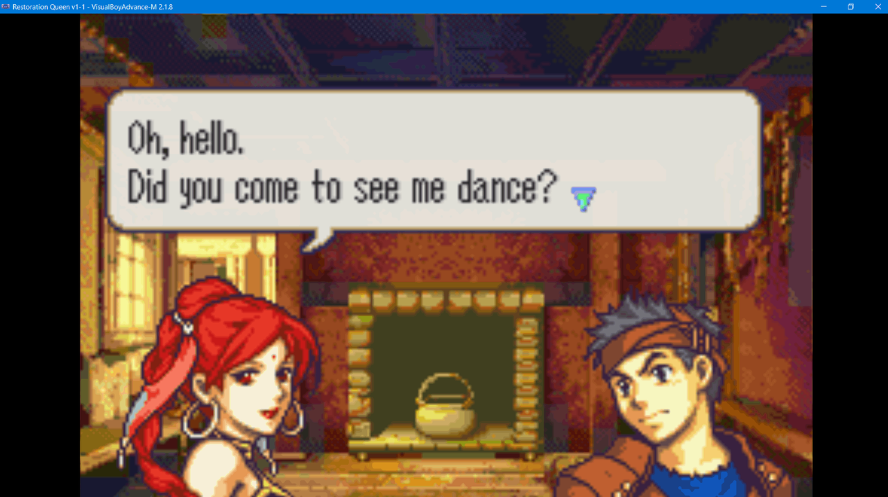 2024-02-21 21_50_15-Restoration Queen v1-1 - VisualBoyAdvance-M 2.1.8