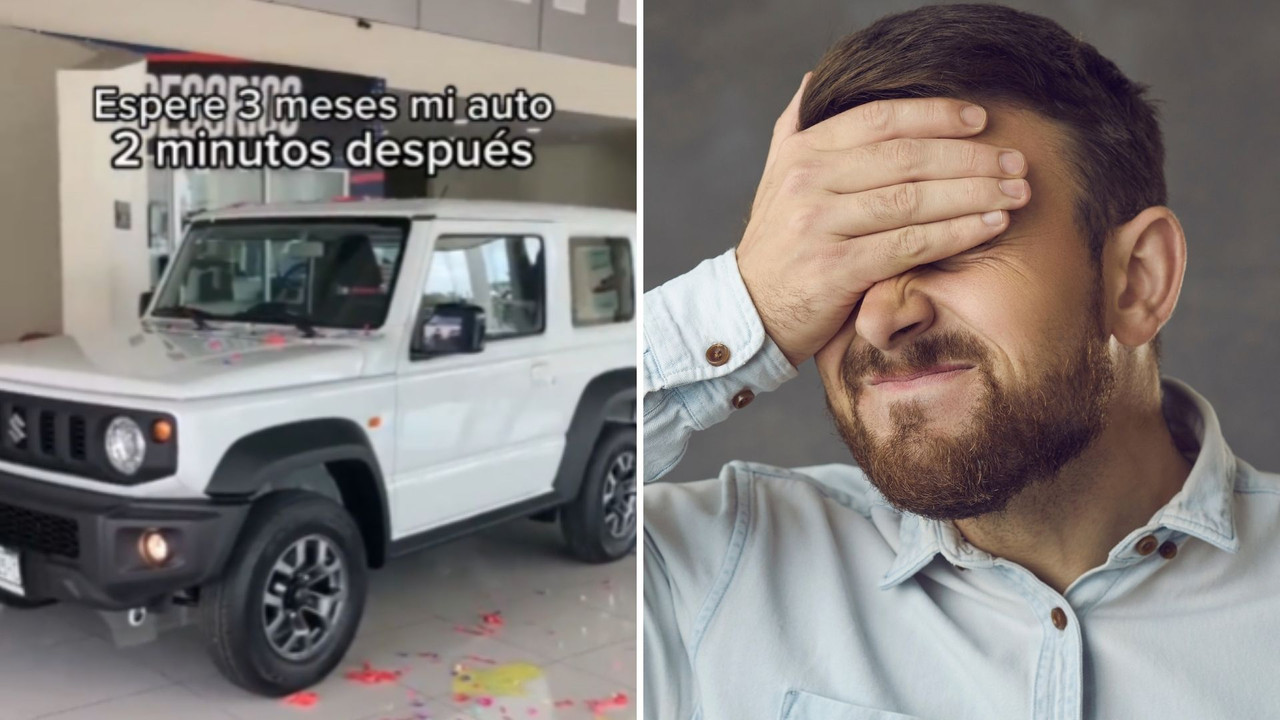 Mujer choca su coche nuevo al interior de la agencia donde lo compró 