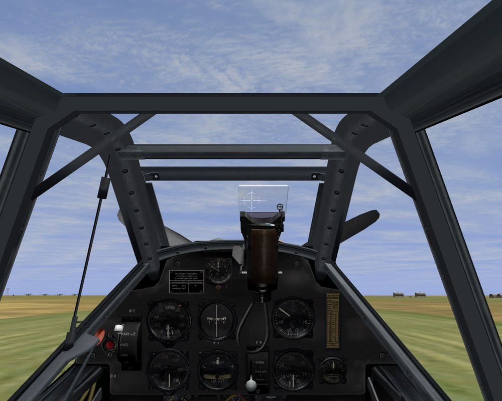 Bf109E7(gunsightRaisedby4cm)