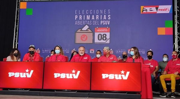 Ofrecen resultados primarias del PSUV Ofrecen resultados primarias del PSUV