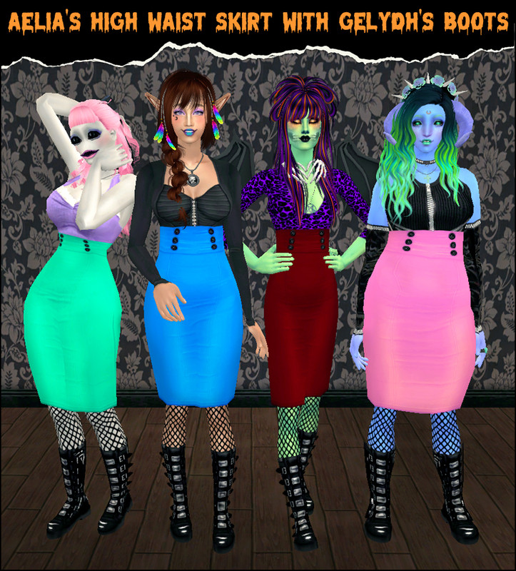 High waist skirt preview 1