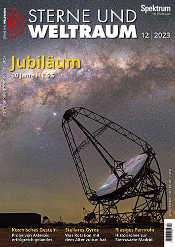 Cover: Sterne und Weltraum Magazin No 12 Dezember 2023