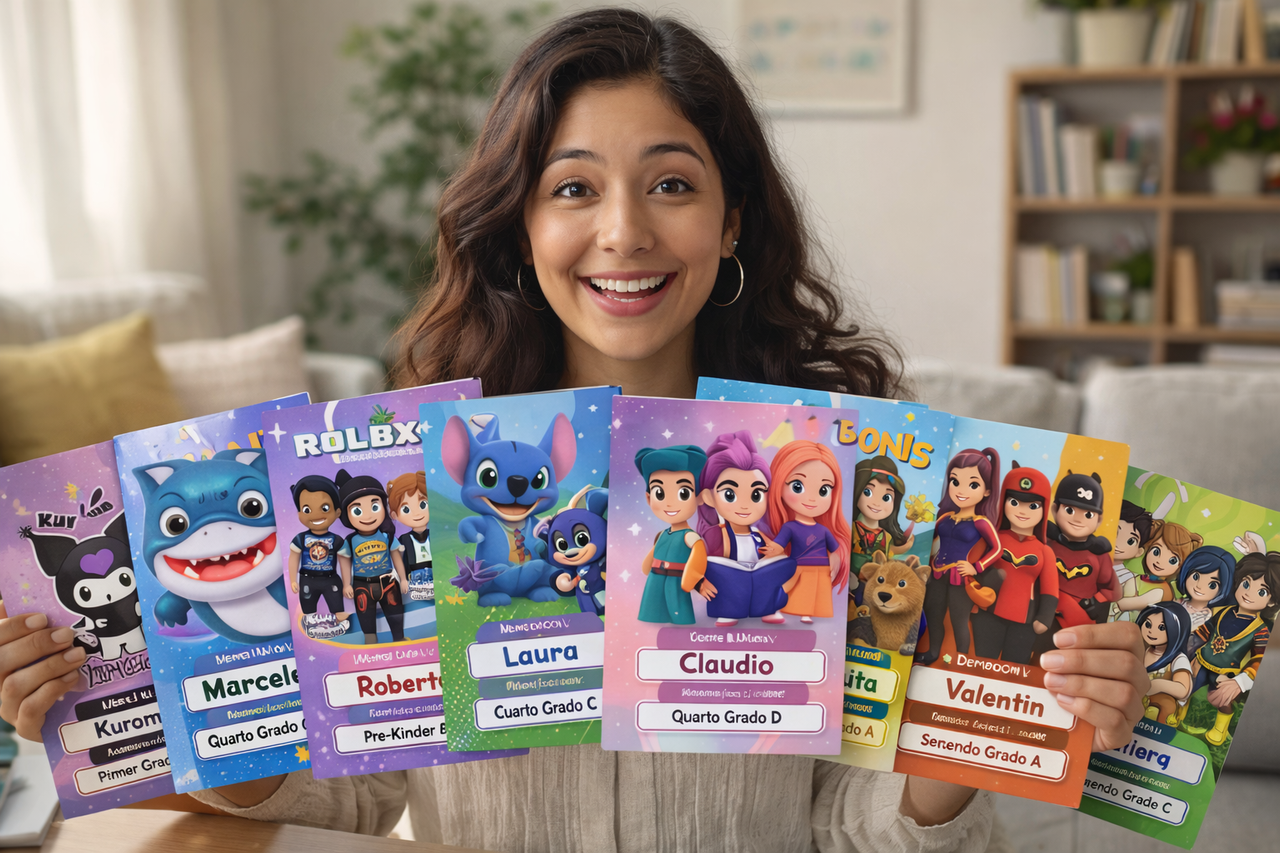 Mega Pack Portadas Escolares 2026