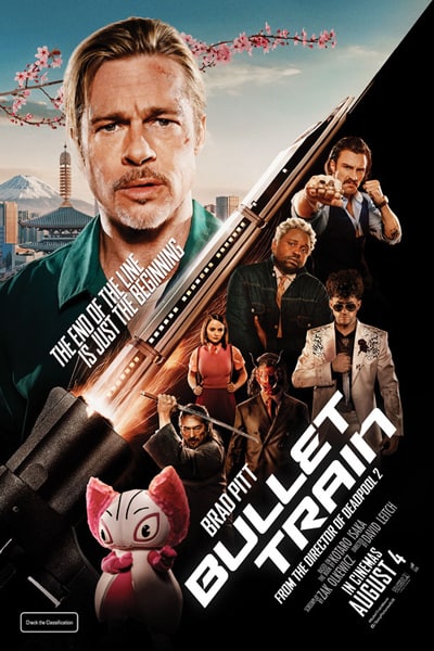Bullet Train (2022) Dual Audio {Hindi-English} Movie WEB-DL ESub – 480p [400MB] || 720p [1.1GB] || 1080p [2.6GB]