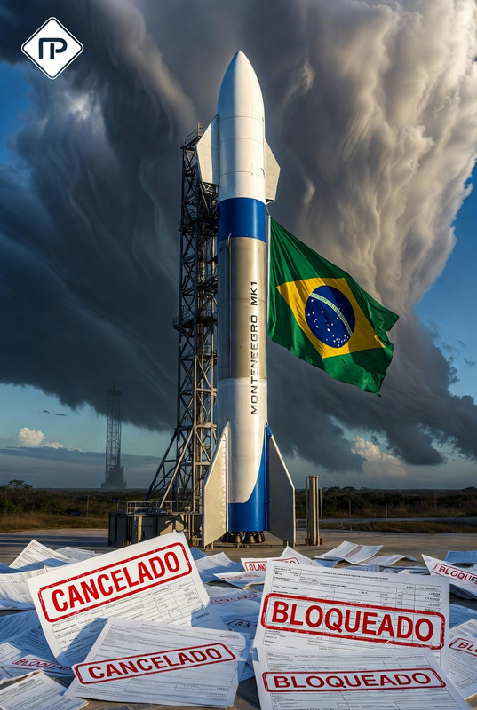 O cancelamento do Montenegro MK1 expõe, mais uma vez, as fragilidades crônicas da gestão de projetos espaciais no Brasil.
