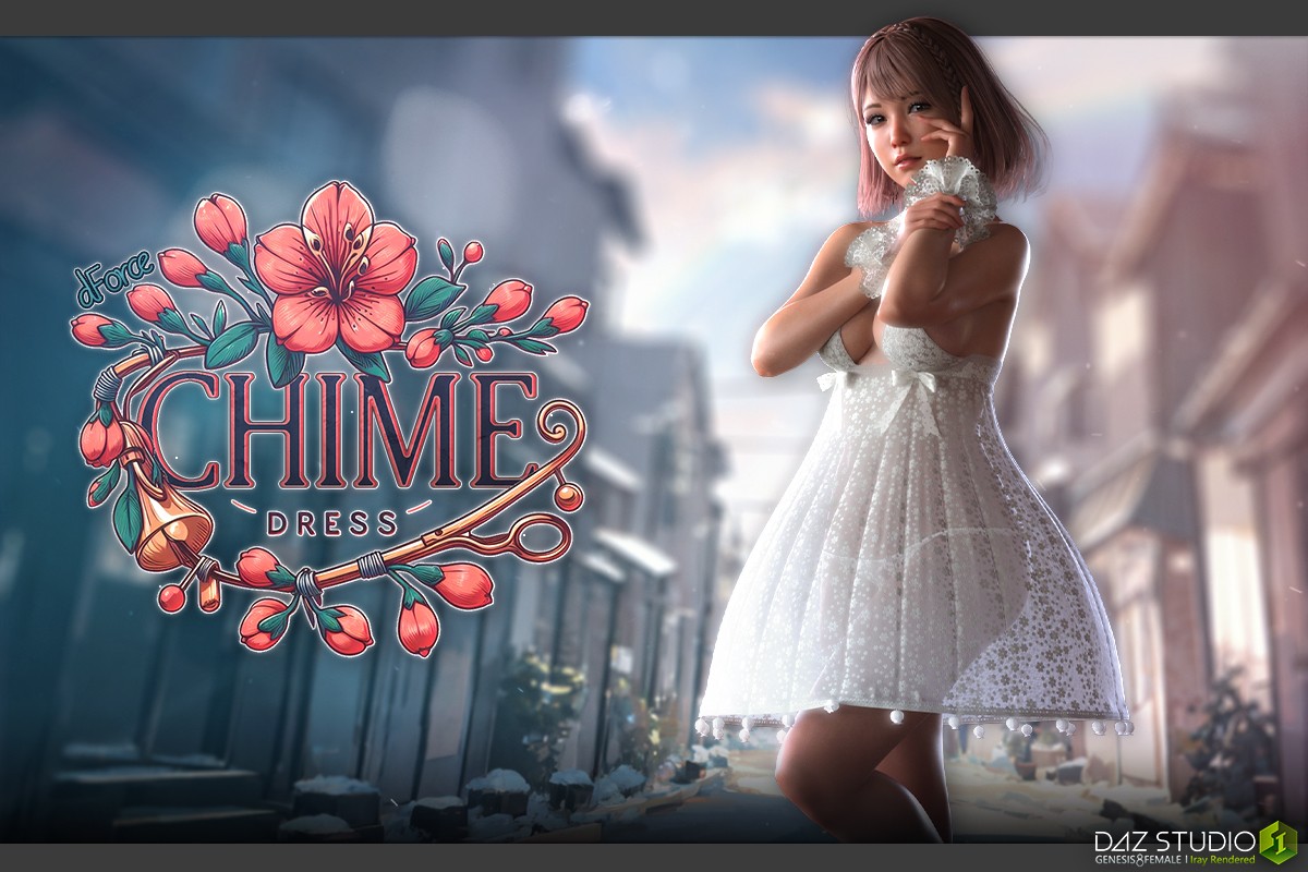 dForce Flower Chime Dress G8F