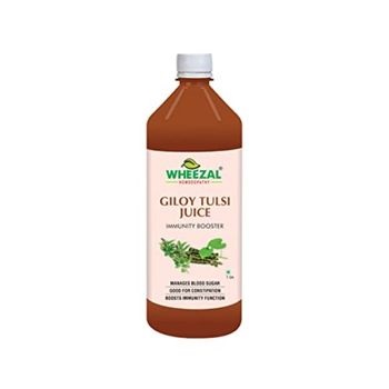 WHEEZAL Giloy Tulsi Juice(1000ML)