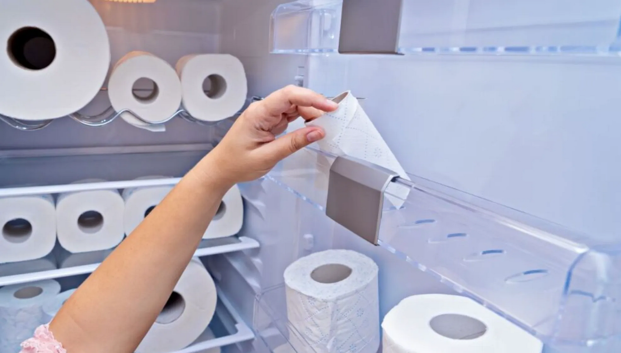 ¿Por qué se ha hecho viral meter papel de baño en el refrigerador?