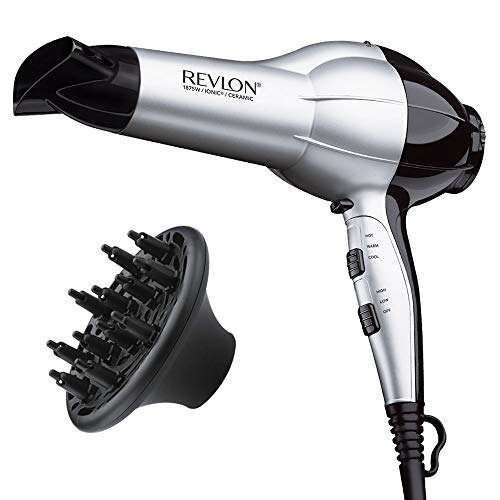 Amazon: Secadora de cabello iónica Revlon Perfect Heat 1875W Shine Boosting Hair Dryer 