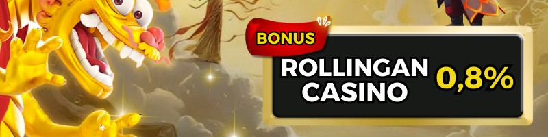 BONUS ROLLINGAN CASINO 0.8%