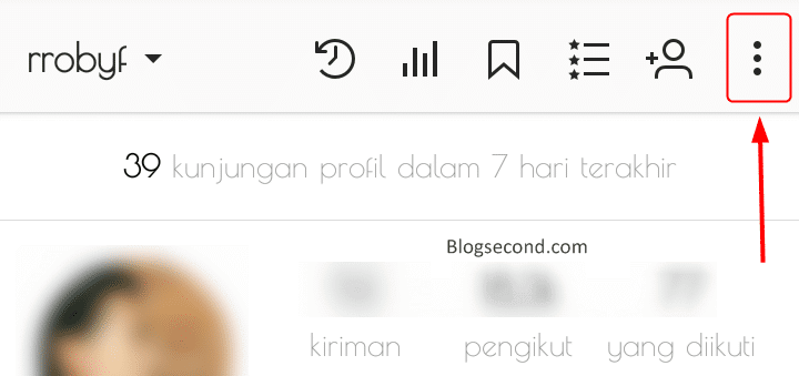 Menghapus Riwayat Pencarian di Instagram