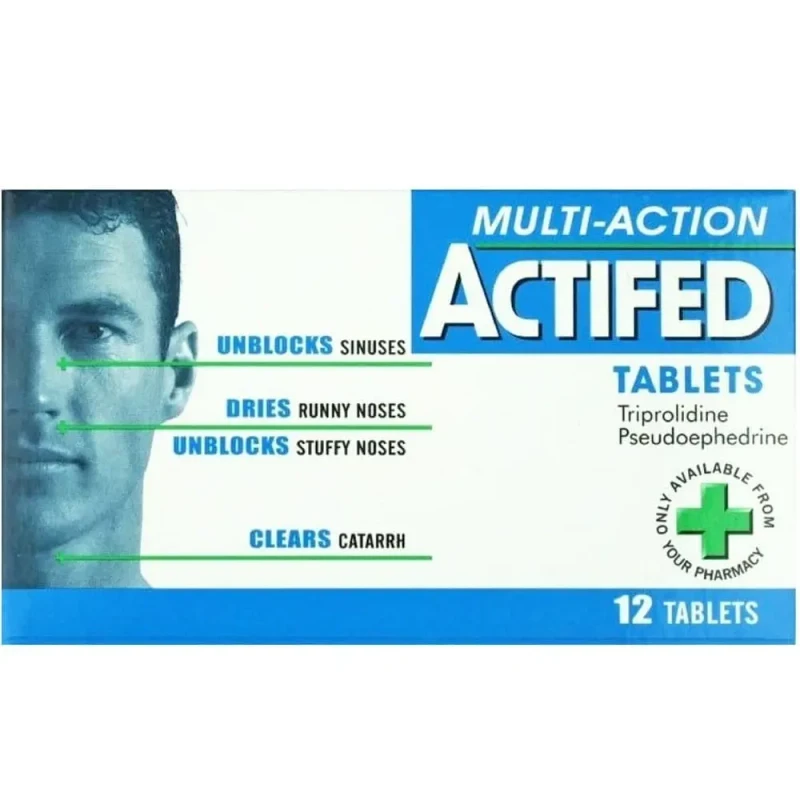 Actifed Cold Tabs 12*S