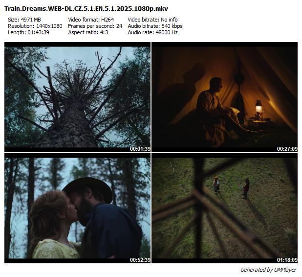 Sny o vlacích / Train Dreams (2025)