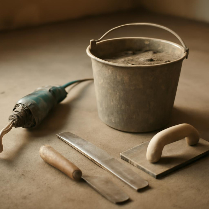 Инструменты для полусухой стяжки пола