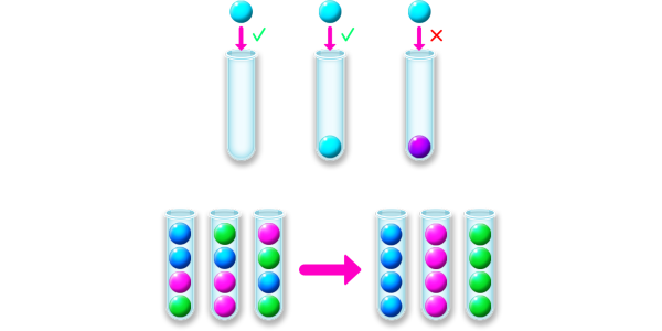 Bubble Sort made with Unity (Android, iOS, ..)