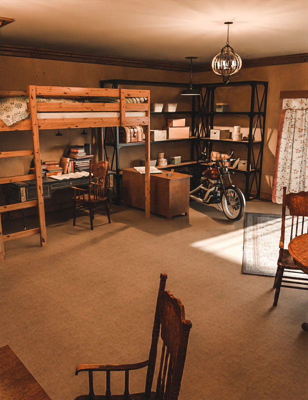 1920s Teenager Room