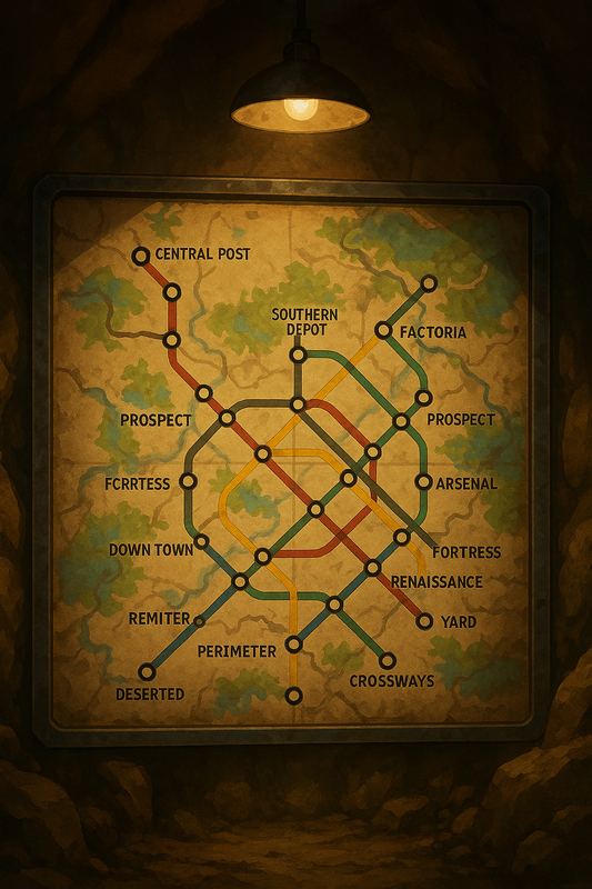 Карта Metro RP