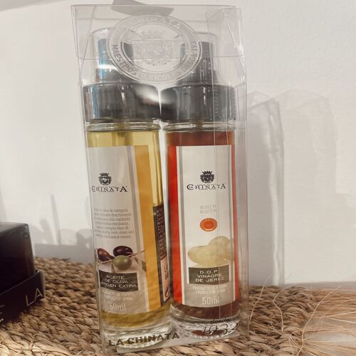 Pack Aceite De Oliva Virgen Extra Y Vinagre En Spray 50 Ml.