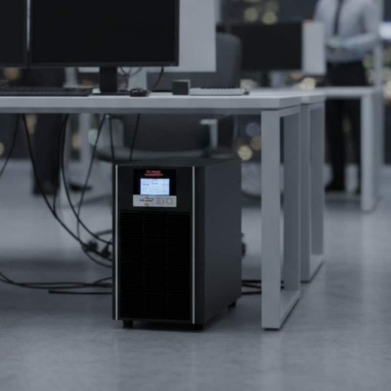 Diagrama da tecnologia On-Line Dupla Conversão